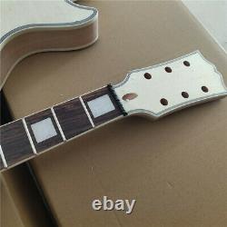 1 Set Unfinished Electric Guitar Neck And Body Guitar Kit DIY Part All Hardware