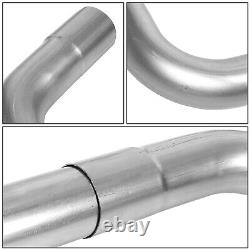 16Pcs 2.0OD Steel DIY Custom Mandrel Exhaust Tubing Pipe Straight & Bend Kit