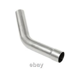 16pcs 2.25od Steel Diy Custom Mandrel Exhaust Tubing Pipe Straight & Bend Kit