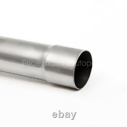 16pcs 2.5 Stainless Steel DIY Custom Mandrel Exhaust Pipe Straight & Bend Kit