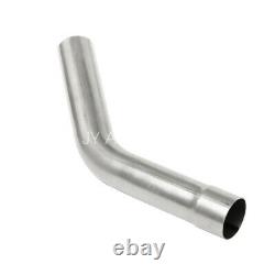 16pcs 2.5od Diy Custom Exhaust Tubing Mandrel Bend Pipe Straight & U-bend Kit