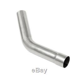 16pcs 3od Steel Diy Custom Mandrel Exhaust Tubing Pipe Straight & Bend Kit