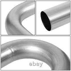 16pcs Steel 2-1/2 Diy Custom Mandrel Exhaust Tubing Pipe Kit Straight & Bend