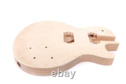 1Set Guitar Neck guitar Body Diy Guitar Kit 22fret 24.75inch Mahogany rosewood