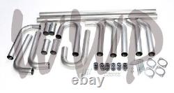 2.5 Stainless Steel Mandrel Bend Tubing DIY Custom Universal Exhaust Pipe Kit