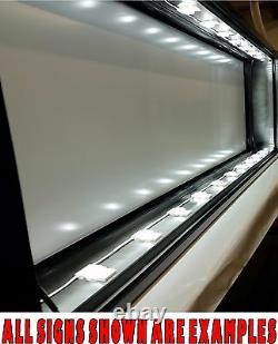 3' x 4' LED Lit Box Sign- DIY FRAME KIT for Business / Residential