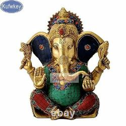 5D Hindu Elephant God Diamond Painting Full Square Round Drills Mosaic Pictures
