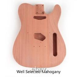 6-String Electric Guitar Kit DIY TL Maple Neck Maple Fingerboard White Pickguard