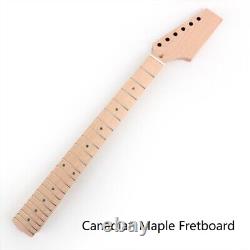 6-String Electric Guitar Kit DIY TL Maple Neck Maple Fingerboard White Pickguard