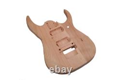 7 Strings High quality DIY Electric Guitar Kit Mahogany Body Customized factory