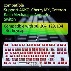 87 Key Mechanical Keyboard Diy Kit Hot-Swappable Dual-Mode Custom Keyboard Com