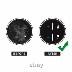 AC Dash Button Repair Kit Decal Stickers Replacement For Chevrolet GMC Tahoe New