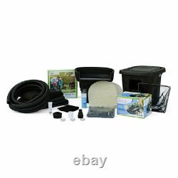 Aquascape Custom Complete DIY 10' x 13' Backyard Pond Kit with Pump, Filter, Liner