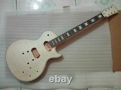 Best New 1 Set DIY Guitar Mahogany Body Unfinished Electric Guitar Kit