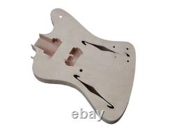 CUSTOM Style DIY electric guitar kit, Mahogany with maple top body, Perfect Sound