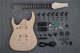Custom 7 Strings Left Hand DIY Electric Guitar Kit, LP style H H pickup Warranty