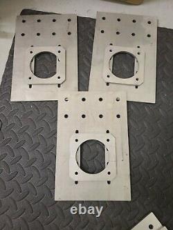 Custom CNC Router Plasma Gantry Plates heavy duty St Steel Laser cut DIY kit