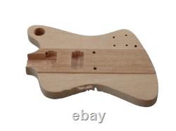 Custom DIY Electric Guitar Kit Portable Guitar 6-string H H pickup Full Warranty