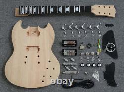Custom DIY Electric guitar kit 6-string Right hand H H Pickup High quality FIT