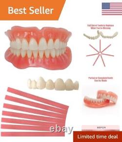 Custom Denture Kit DIY Solution for Improving Your Smile Medium/Large Mouth
