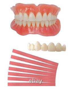 Custom Denture Kit DIY Solution for Improving Your Smile Medium/Large Mouth