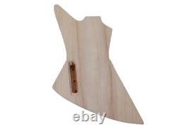 Custom Explorer Style DIY Electric Bass Kit, 5-string 864mm Scale length Warranty