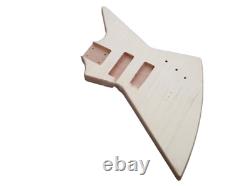 Custom Explorer Style DIY Electric Bass guitar Kit, 5-string Full Warranty FIT