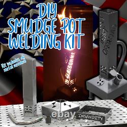Custom Fire Pit DIY Welding Projects Kit, Smudge Pot, Fire Pit, DIY Waste Oil