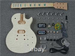 Custom LP Standard style DIY Electric Guitar kit, 6-string H H pickup Warranty