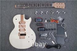 Custom LP Style DIY Electric Guitar Kit 6-string Customized factory
