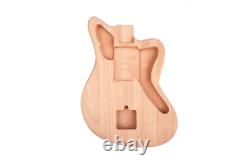 Custom LP style DIY Electric Guitar kit, 6-string H H Pear Red Pickguard Warranty