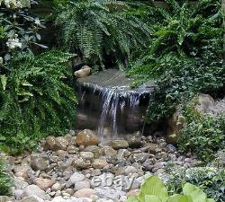 Custom Pro DIY Pondless Waterfall Kit withgrate & 2000 gph pump-Free How To DVD