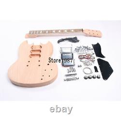Custom Shop DIY Electric Guitar Kits Mahogany Body And Neck 3H Pickups Fast Ship