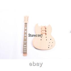 Custom Shop DIY Electric Guitar Kits Mahogany Body And Neck 3H Pickups Fast Ship