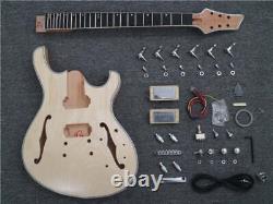 Custom Shop DIY Handmade Electric Guitar Kit, 24 Frets 6-strings H H Pickup