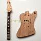 Custom Unfinish DIY Electric Guitar Kits Mahogany Body Rosewood Fretboard