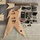 Custom Unfinished DIY Build on Own Electric Guitar Kit with Black Hardware