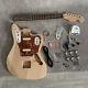 Custom Unfinished Natural Electric Guitar DIY Kits with Accessories