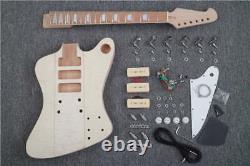 Custom factory 6-strings Fire bird Style DIY Electric Guitar Kit H H H pickup
