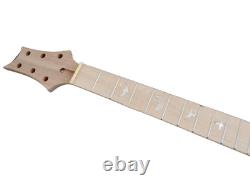 DIY 6-string Handmade Electric Guitar kit Black color Custom Shop Perfect Sound