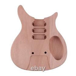 DIY Electric Guitar Kit RK Type Mahogany Body Rosewood Fretboard Free Shipping