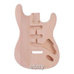 DIY Electric Guitar Kit Unfinished Free Shipping ST Maple Fingerboard