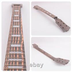 DIY Electric Guitar Kit Whole Body Zebrawood Complimentary Cable FREE SHIPPING