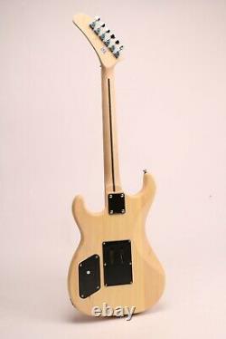 DIY Electric Guitar Kits basswood Body Canada Maple Banana Headstock Unfinished