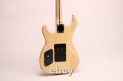 DIY Electric Guitar Kits basswood Body Canada Maple Banana Headstock Unfinished