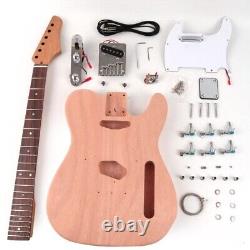 DIY Electric guitar Kit Mahogany body Maple Neck Rosewood Fingerboard A Set Part