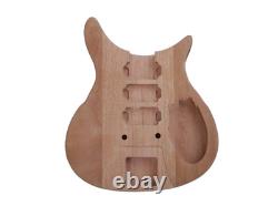 DIY Electric guitar kit, 6-string H H H Pickup, Nut width 42 mm custom Warranty