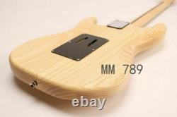 DIY Franken Electric Guitar Kits ASH Body Canada Maple Neck FR Bridge Fast Ship