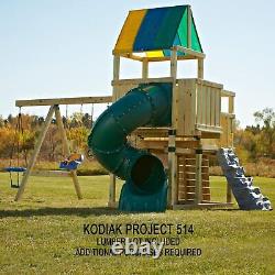 DIY Kodiak Custom Kids Playset Hardware Kit (Wood Not Included)
