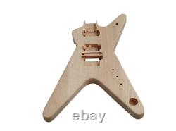 DIY LP Style Electric Guitar Kit, Semi-finished products, Full Warranty CUSTOM
